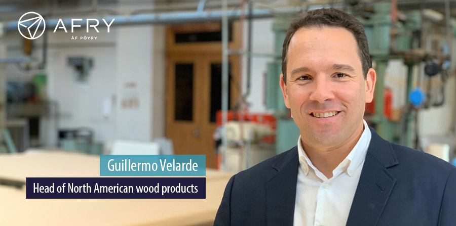 AFRY hires Guillermo Velarde as head of North American wood products