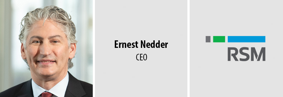 Ernest Nedder named CEO of RSM International