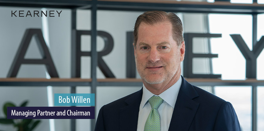 Kearney elects Bob Willen as managing partner and chairman 