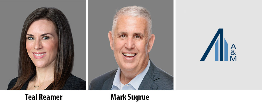 Alvarez & Marsal hires Teal Reamer and Mark Sugrue 