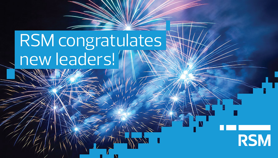 RSM makes raft of leadership appointments