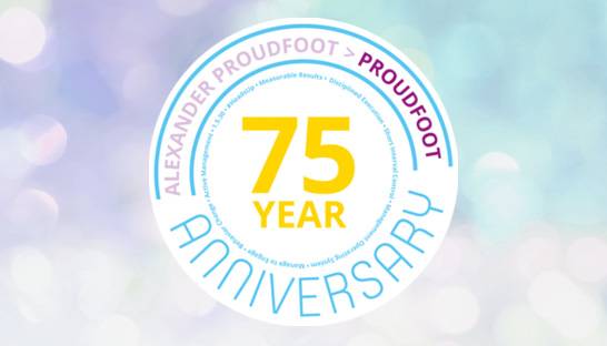 Global operations consultancy Proudfoot marks 75th anniversary