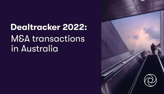 The state of Australia's mergers & acquisition market (in 5 charts)