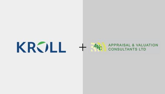 Kroll acquires Appraisal & Valuation Consultants