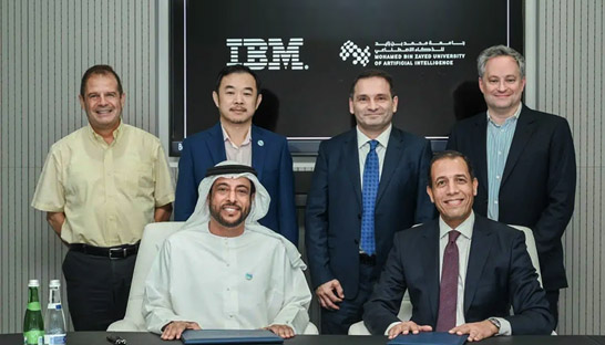 Mohamed bin Zayed University and IBM launch AI Center of Excellence