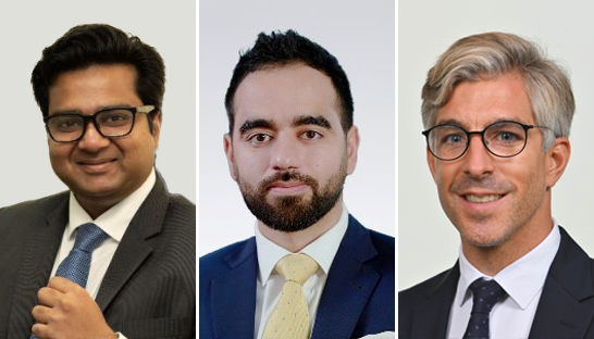 Anuj Agarwal, Uthman Al-Basri and Antonio Tapia partner at KPMG