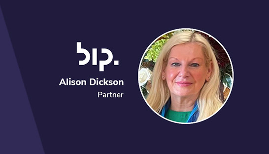 Alison Dickson joins BIP as Northern Ireland lead