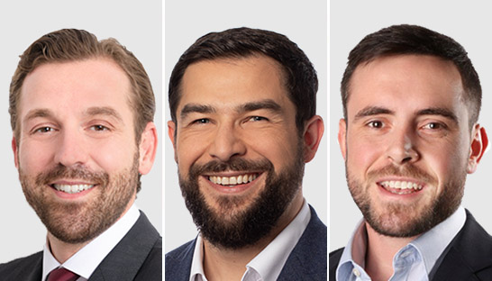 Efficio promotes Adi Bijedić, Andy Craig and Murray Matheson to Director