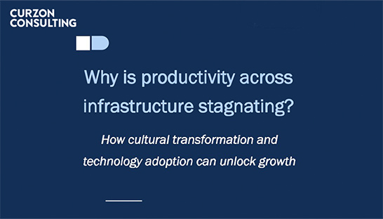 Cultural change can help infrastructure firms boost productivity