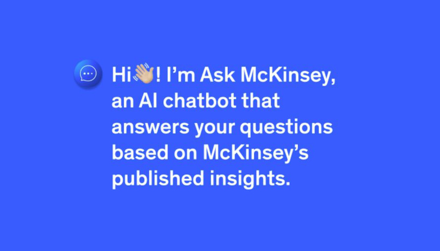 McKinsey & Company launches Ask McKinsey – Gen AI chatbot for research discovery