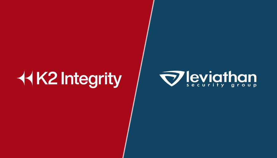 K2 Integrity acquires cybersecurity firm Leviathan Security Group