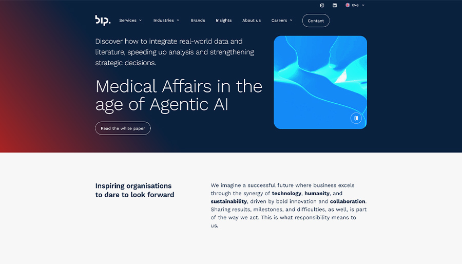BIP unveils new website for UK business